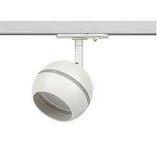 Трековый светильник однофазный ЭРА Round TR47-GX53 WH Б0054155