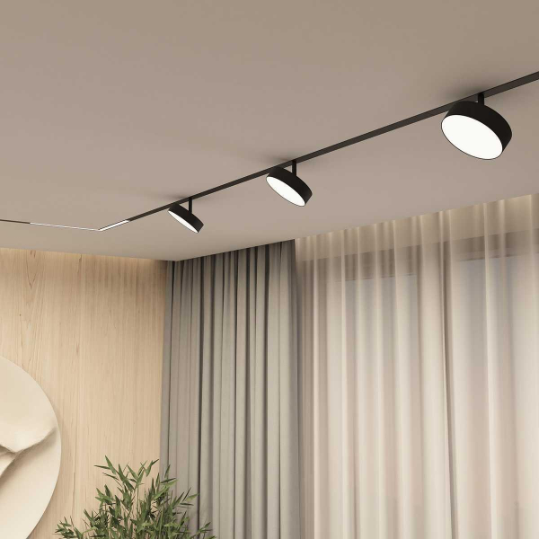 Трековый светодиодный светильник Denkirs Smart Linear DK8070-BK Трековый светодиодный светильник Denkirs Smart Linear DK8070-BK
