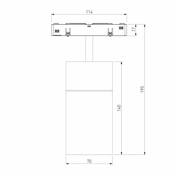 Трековый светодиодный светильник Elektrostandard Slim Magnetic Comfi 85187/01 a066515 Трековый светодиодный светильник Elektrostandard Slim Magnetic Comfi 85187/01 a066515