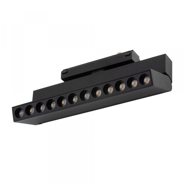 Трековый магнитный светильник Nowodvorski Focus Out Led Black 11338 Трековый магнитный светильник Nowodvorski Focus Out Led Black 11338