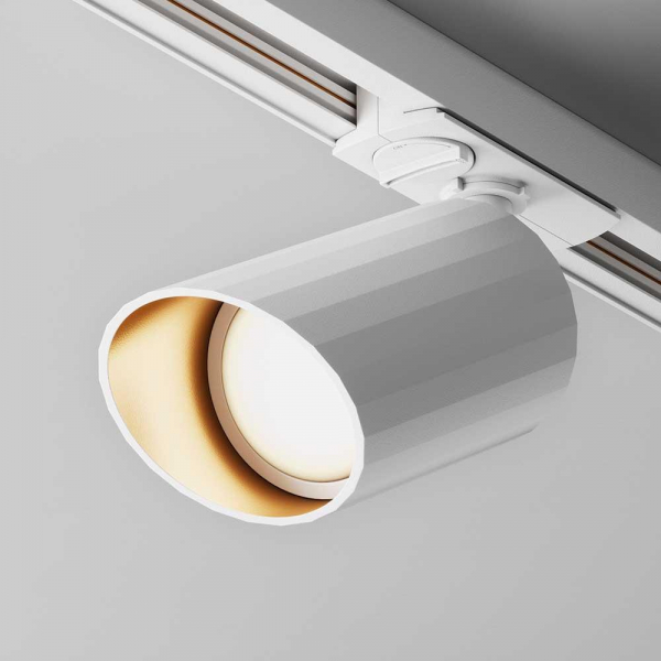 Трековый светильник Maytoni Technical Lipari TR087-1-GU10-W Трековый светильник Maytoni Technical Lipari TR087-1-GU10-W