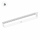 Трековый светодиодный светильник Arlight Mag-Laser-45-L480-18W Warm3000 046548