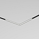 Трековый светодиодный светильник Denkirs Simple Linear DK8114-BK