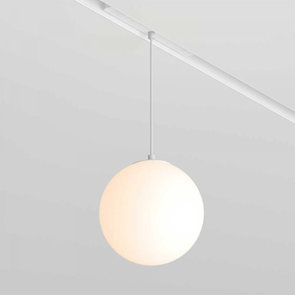 Трековый подвесной светодиодный светильник Maytoni Technical Exility Luna TR039-2-5W3K-W Трековый подвесной светодиодный светильник Maytoni Technical Exility Luna TR039-2-5W3K-W