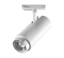 Светильник светодиодный трековый профессиональный с выбором мощности, цветовой температуры и угла освещения д/трековых систем BARRA Fuoco P+CCT Lights