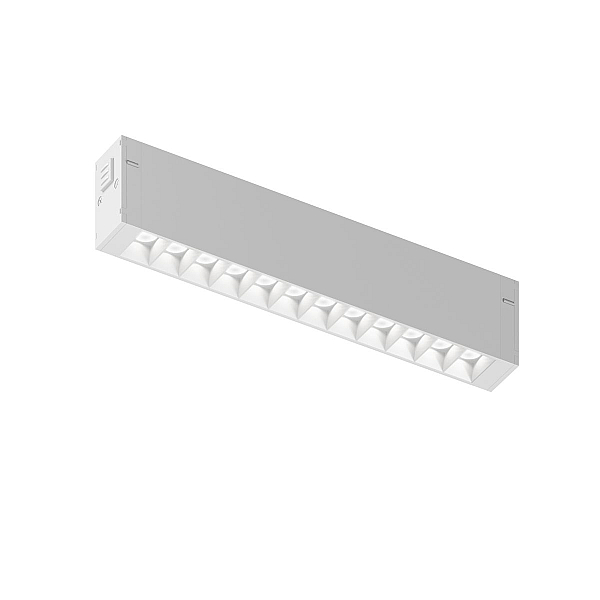Трековый светодиодный светильник Denkirs Simple Grill DK8201-WH
