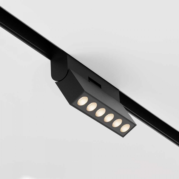 Трековый светодиодный светильник Maytoni Technical Points rot TR033-2-6W4K-B Трековый светодиодный светильник Maytoni Technical Points rot TR033-2-6W4K-B