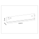 Трековый линейный светильник Ambrella Light TRACK SYSTEM GL2320