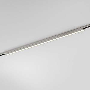 Трековый светильник 24W 3000K никель Elektrostandard 85527/01_система Лайн a072702