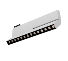 Трековый светодиодный светильник 6063 TrackLine Laser z (ral9003/4K/LT70/7W/60deg – 371.6mm/14) 0624907