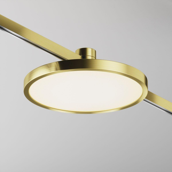 Трековый светодиодный светильник Maytoni Technical Flarity Plato TR153-1-10W3K-BS Трековый светодиодный светильник Maytoni Technical Flarity Plato TR153-1-10W3K-BS