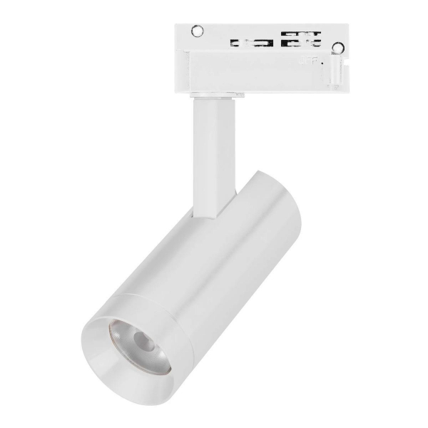 Трековый светодиодный светильник Arlight LGD-SPOT-2TR-R45-7W Warm3000 (WH, 24 deg, 230V) 042537 Трековый светодиодный светильник Arlight LGD-SPOT-2TR-R45-7W Warm3000 (WH, 24 deg, 230V) 042537