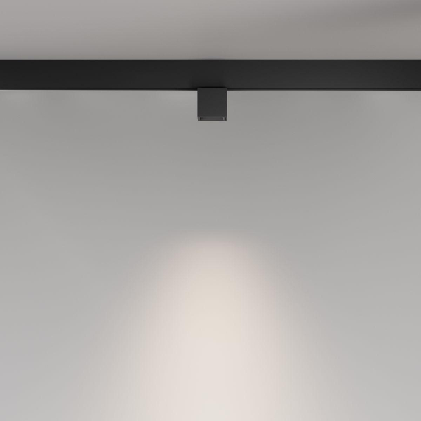 Трековый светодиодный светильник Maytoni Technical Magnetic Exility Alfa S TR133-2-7W4K-B Трековый светодиодный светильник Maytoni Technical Magnetic Exility Alfa S TR133-2-7W4K-B