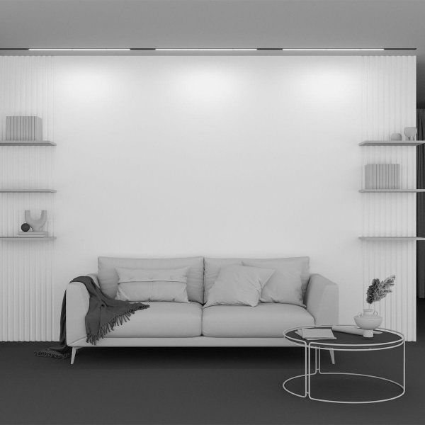 Трековый светодиодный светильник Maytoni Technical Basis TR030-2-30W2.7K-B Трековый светодиодный светильник Maytoni Technical Basis TR030-2-30W2.7K-B