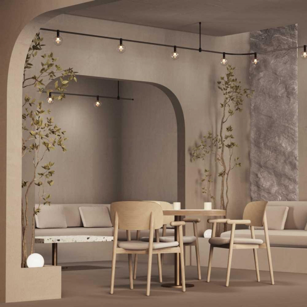 Трековый светильник Maytoni Technical Bubble TR205-1-3W3K-B Трековый светильник Maytoni Technical Bubble TR205-1-3W3K-B
