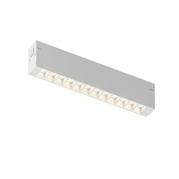 Трековый светодиодный светильник Denkirs Simple Grill DK8101-WH