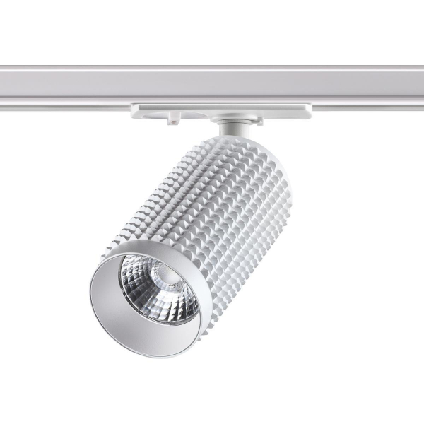 Трековый однофазный светодиодный светильник Novotech Port Mais led 358496 Трековый однофазный светодиодный светильник Novotech Port Mais led 358496