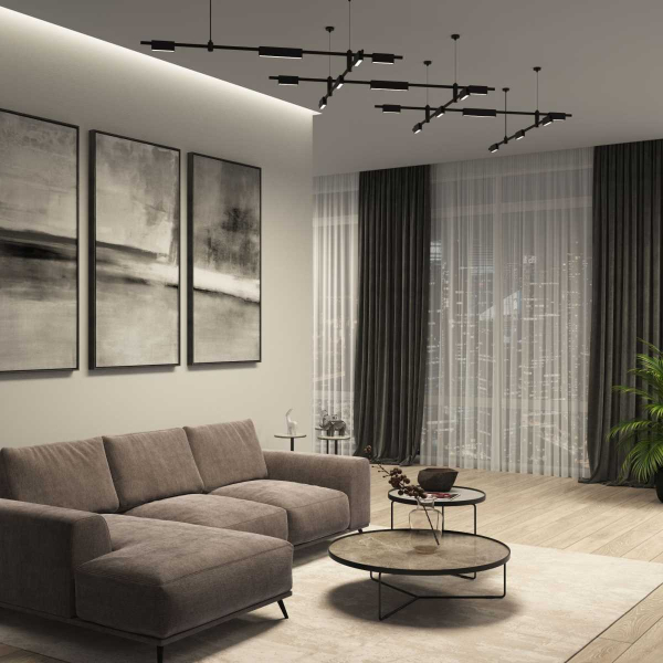 Трековый светодиодный светильник Elektrostandard Esthetic Magnetic 85122/01 a065423