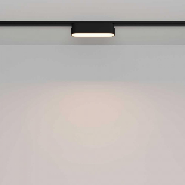 Трековый светодиодный светильник Maytoni Technical Basis TR080-1-6W3K-B Трековый светодиодный светильник Maytoni Technical Basis TR080-1-6W3K-B