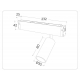 Трековый светодиодный светильник Ambrella Light Track System Magnetic 220V GL1202