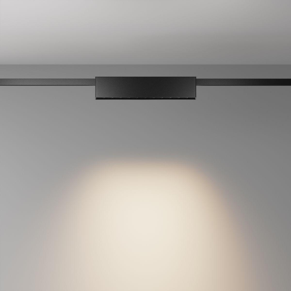 Трековый светодиодный светильник Maytoni Technical Flarity Points TR150-1-12W3K-M-B Трековый светодиодный светильник Maytoni Technical Flarity Points TR150-1-12W3K-M-B