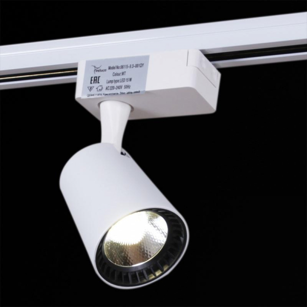 Трековый светильник Reluce 06115-9.3-001QY LED15W WT Трековый светильник Reluce 06115-9.3-001QY LED15W WT
