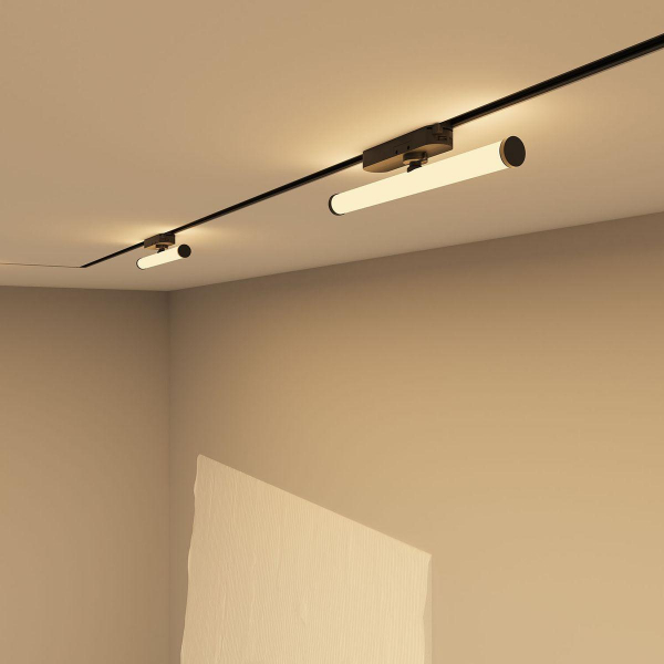 Трековый светодиодный светильник Denkirs Strom DK6438-BK Трековый светодиодный светильник Denkirs Strom DK6438-BK