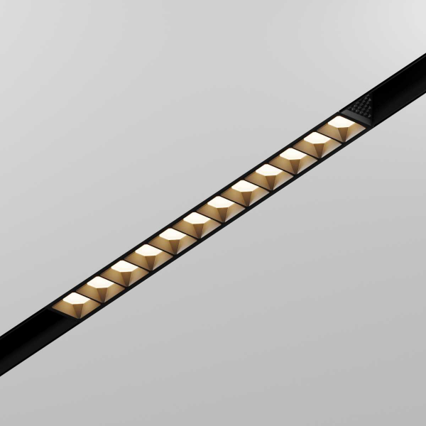 Трековый линейный светильник направленного света Hesby Lighting ElDeko 220мм-3000К, 12Вт, черный HSBL_0146 Трековый линейный светильник направленного света Hesby Lighting ElDeko 220мм-3000К, 12Вт, черный HSBL_0146