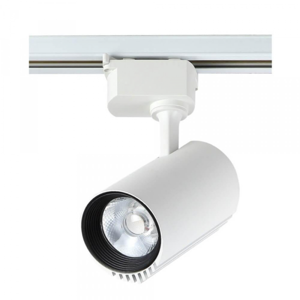 Трековый светильник однофазный Crystal Lux CLT 0.31 007 20W WH Трековый светильник однофазный Crystal Lux CLT 0.31 007 20W WH