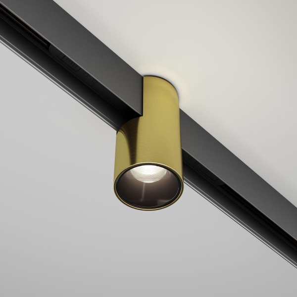 Трековый светодиодный светильник Maytoni Technical Magnetic Exility Alfa TR122-4-7W-DS-BS Трековый светодиодный светильник Maytoni Technical Magnetic Exility Alfa TR122-4-7W-DS-BS