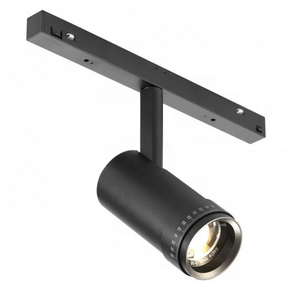 Трековый светодиодный светильник iLedex Technical Vision ZOOM 4822-020-D47-10W-10/60DG-4000K-BK Трековый светодиодный светильник iLedex Technical Vision ZOOM 4822-020-D47-10W-10/60DG-4000K-BK