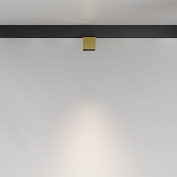 Трековый светодиодный светильник Maytoni Technical Magnetic Exility Alfa S TR133-2-7W4K-BS Трековый светодиодный светильник Maytoni Technical Magnetic Exility Alfa S TR133-2-7W4K-BS
