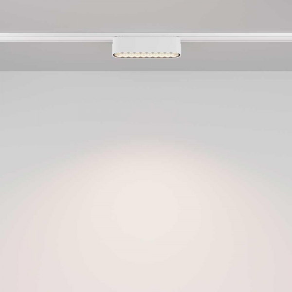 Трековый светодиодный светильник Maytoni Technical Radity Basis Grid TR084-1-6W4K-W Трековый светодиодный светильник Maytoni Technical Radity Basis Grid TR084-1-6W4K-W