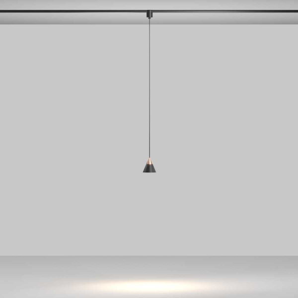 Трековый подвесной светильник Maytoni Technical TR166-1-7W3K-M-B