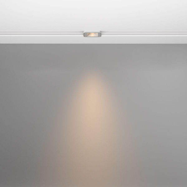 Трековый светодиодный светильник Maytoni Technical Exility Points S TR100-2-2W3K-S-W Трековый светодиодный светильник Maytoni Technical Exility Points S TR100-2-2W3K-S-W