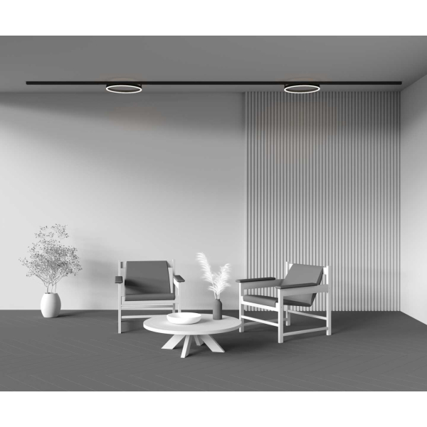 Трековый светильник Maytoni Technical TR227-2-24W3K-B