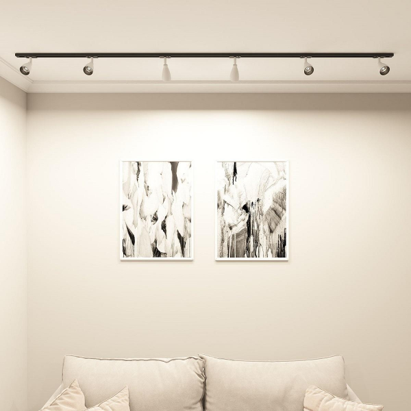 Трековый светильник Denkirs Bell DK6050-BW+BK Трековый светильник Denkirs Bell DK6050-BW+BK