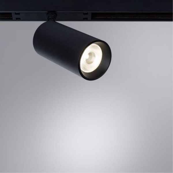 Трековый светодиодный светильник Arte Lamp Optima A7262PL-1BK Трековый светодиодный светильник Arte Lamp Optima A7262PL-1BK