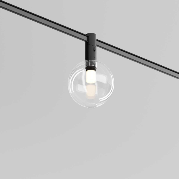 Трековый светильник Maytoni Technical Bubble TR205-1-3W3K-B Трековый светильник Maytoni Technical Bubble TR205-1-3W3K-B