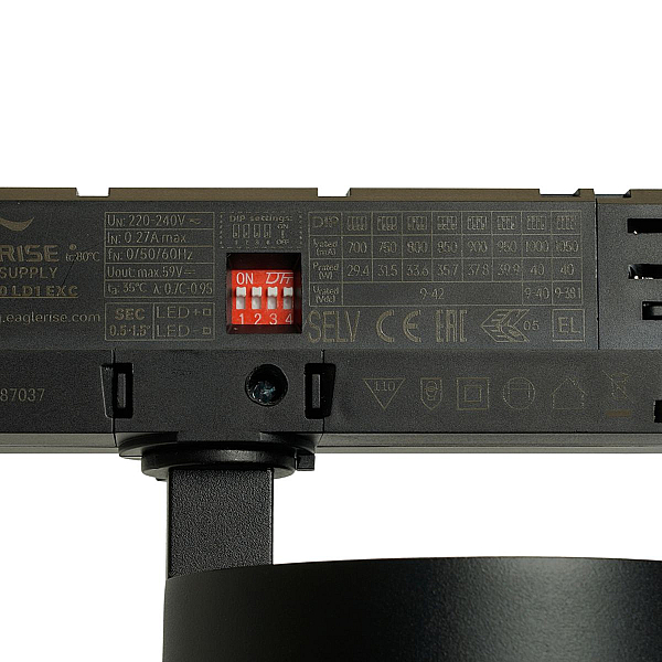 Трековый светодиодный светильник Feron TR Reflex 52059