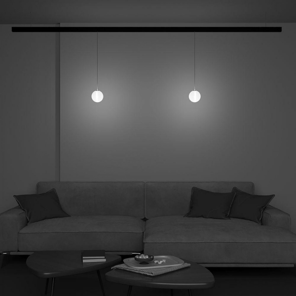 Трековый светодиодный светильник Maytoni Technical Exility Luna TR039-4-5WTW-DD-B Трековый светодиодный светильник Maytoni Technical Exility Luna TR039-4-5WTW-DD-B