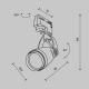 Трековый светильник Maytoni Technical Unity Celo TR001-1-GU10-W