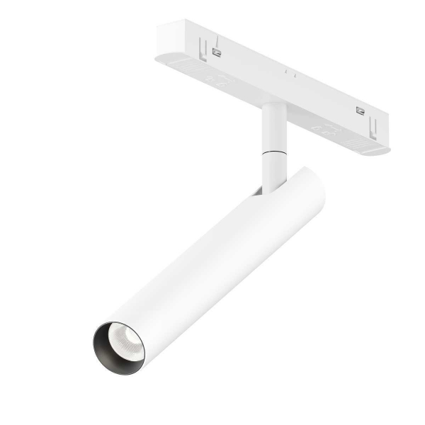 Трековый светодиодный светильник Maytoni Technical Magnetic Exility Focus T TR141-2-6W4K-M-W Трековый светодиодный светильник Maytoni Technical Magnetic Exility Focus T TR141-2-6W4K-M-W