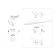 Трековый светодиодный светильник Ambrella light Track System GL6861