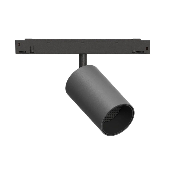 GRAFFIT Трековый светильник SPOT LED 48В 10Вт 3000К CRI90 15° NO-DIM глубокий графит