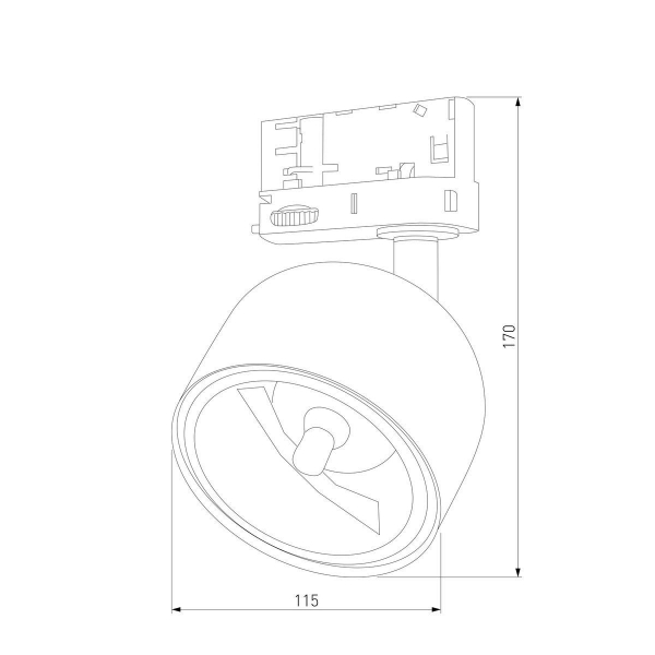 Трековый светильник TK Lighting 6054 Tracer Трековый светильник TK Lighting 6054 Tracer