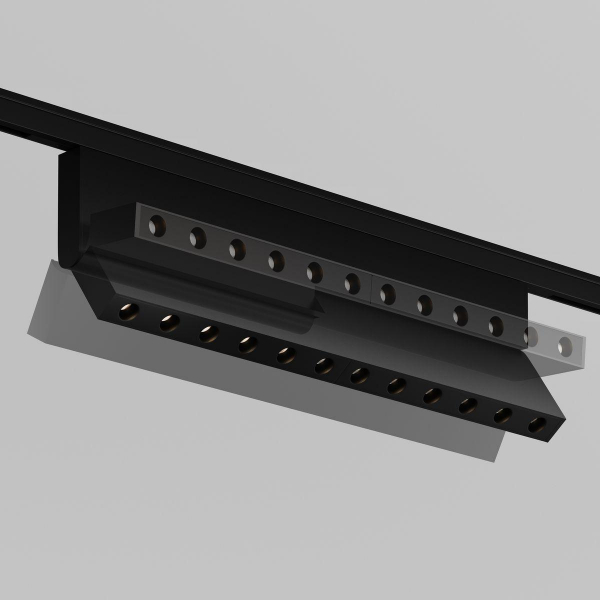 Трековый светодиодный светильник Maytoni Technical Levity Points Rot TR194-1-12W2.7K-M-B Трековый светодиодный светильник Maytoni Technical Levity Points Rot TR194-1-12W2.7K-M-B