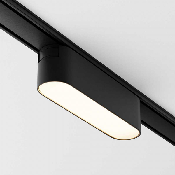 Трековый светодиодный светильник Maytoni Technical Basis TR080-1-6W3K-B Трековый светодиодный светильник Maytoni Technical Basis TR080-1-6W3K-B