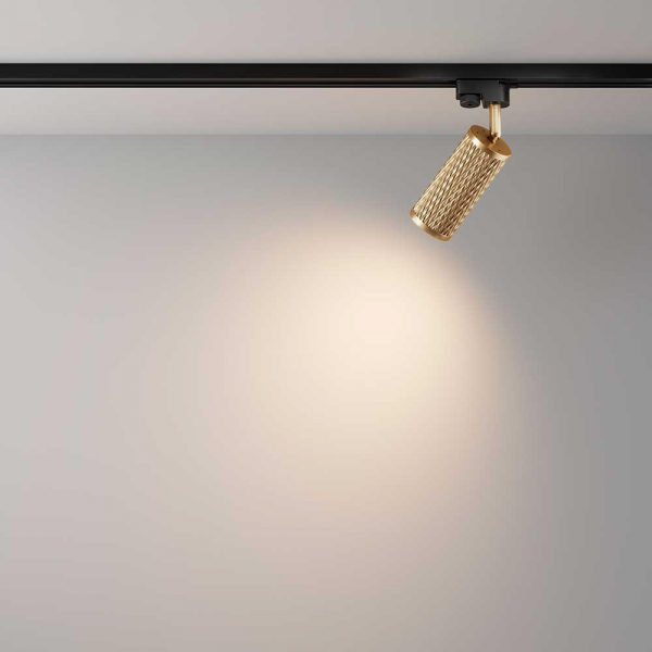 Трековый светильник Maytoni Track TR011-1-GU10-G Трековый светильник Maytoni Track TR011-1-GU10-G