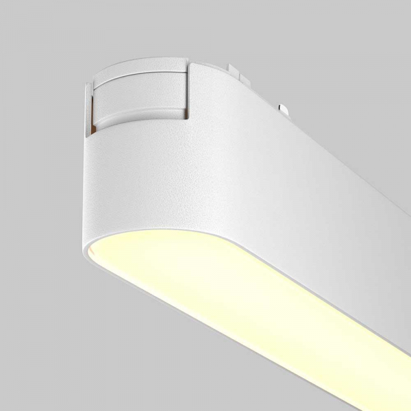 Трековый светодиодный светильник Maytoni Technical Basis TR080-1-18W3K-W Трековый светодиодный светильник Maytoni Technical Basis TR080-1-18W3K-W
